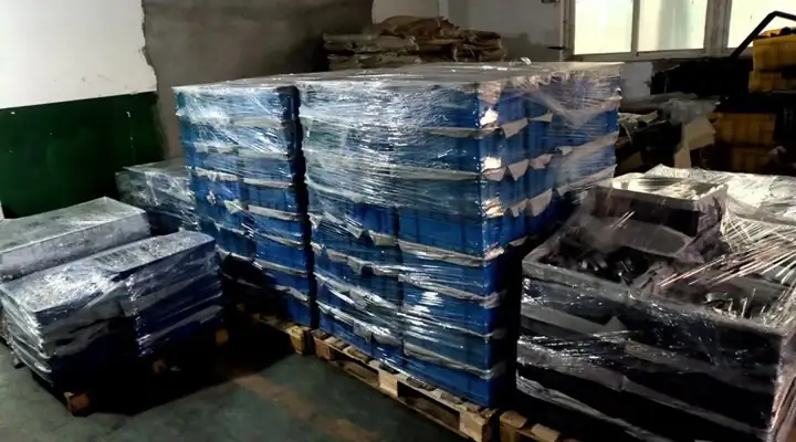 Pallets ready to ship
